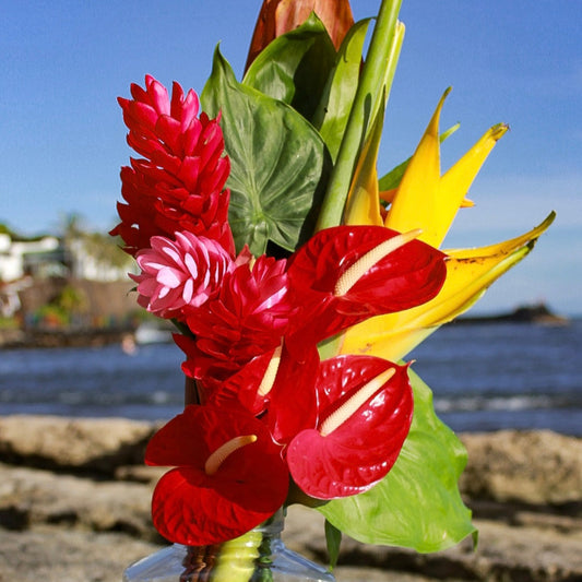 Hawaiian Tropical Flower Bouquet: A Burst of Island Beauty