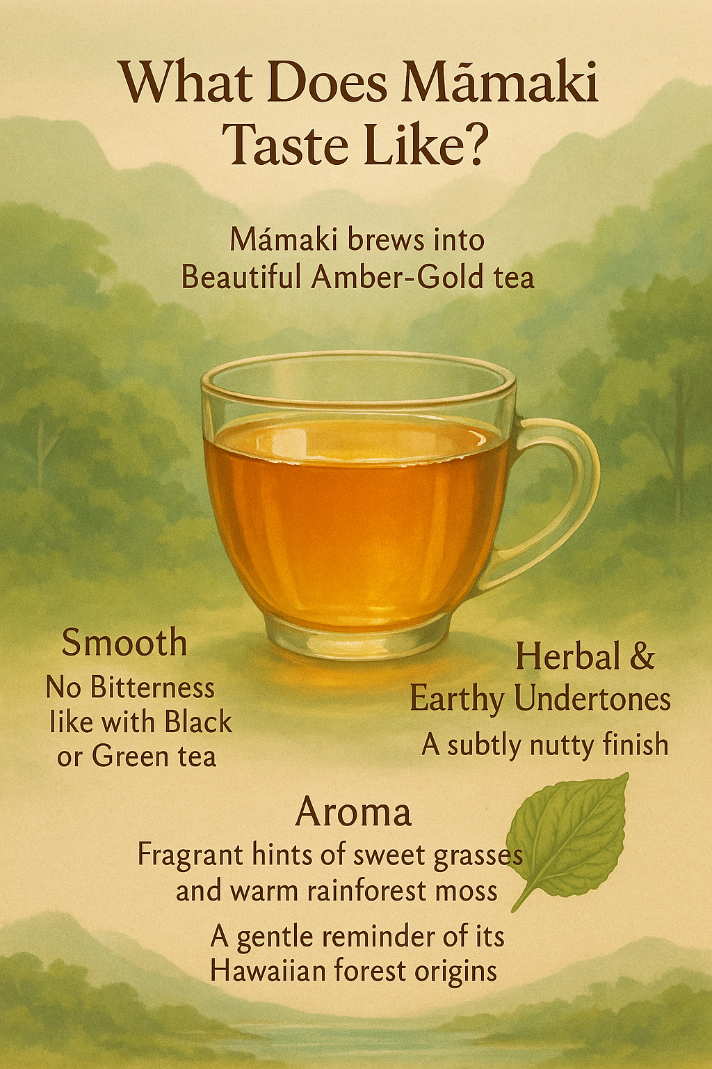 Mamaki:  Hawaiian Wellness Tea